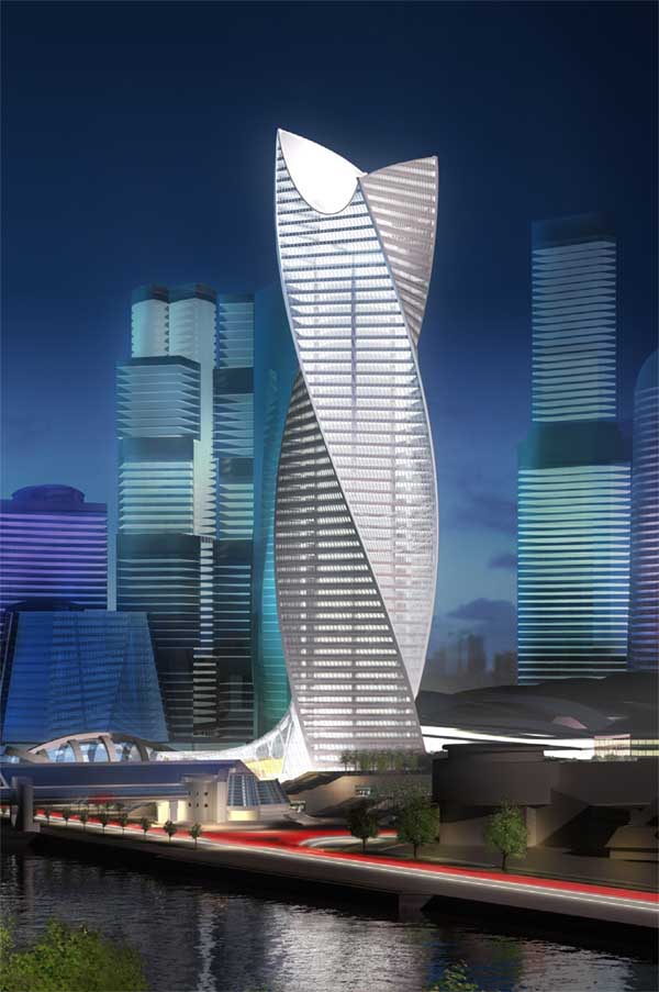 Башня Эволюция - Москва-Сити